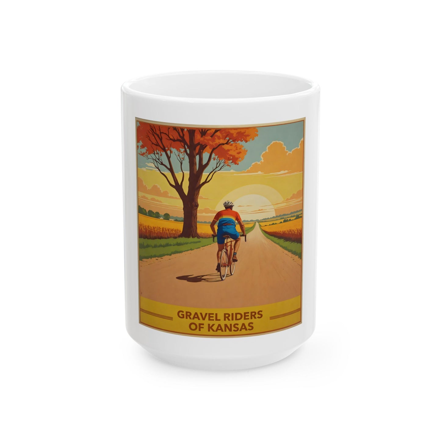 Gravel Riders of Kansas Coffee Mug- 11 oz. or 15 oz.