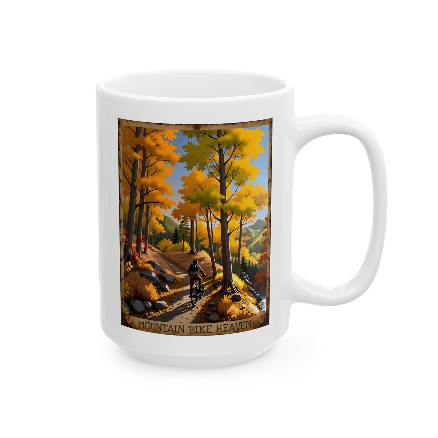 Mountain Bike Heaven Coffee Mug- 11 oz. or 15 oz.