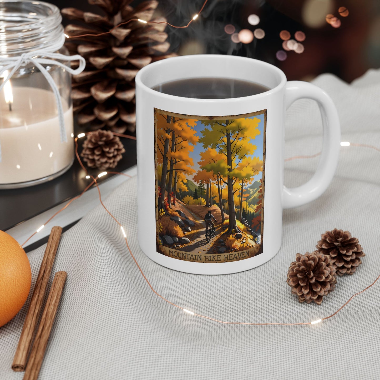Mountain Bike Heaven Coffee Mug- 11 oz. or 15 oz.