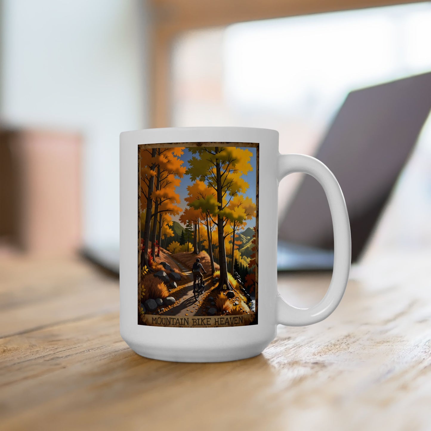 Mountain Bike Heaven Coffee Mug- 11 oz. or 15 oz.