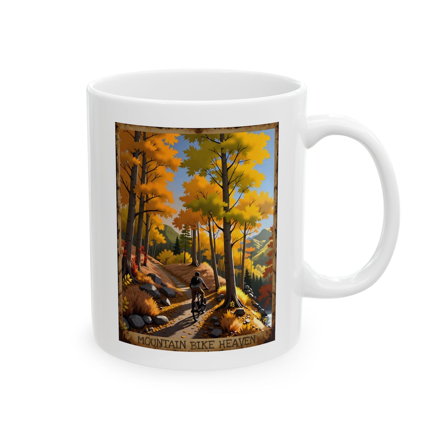 Mountain Bike Heaven Coffee Mug- 11 oz. or 15 oz.