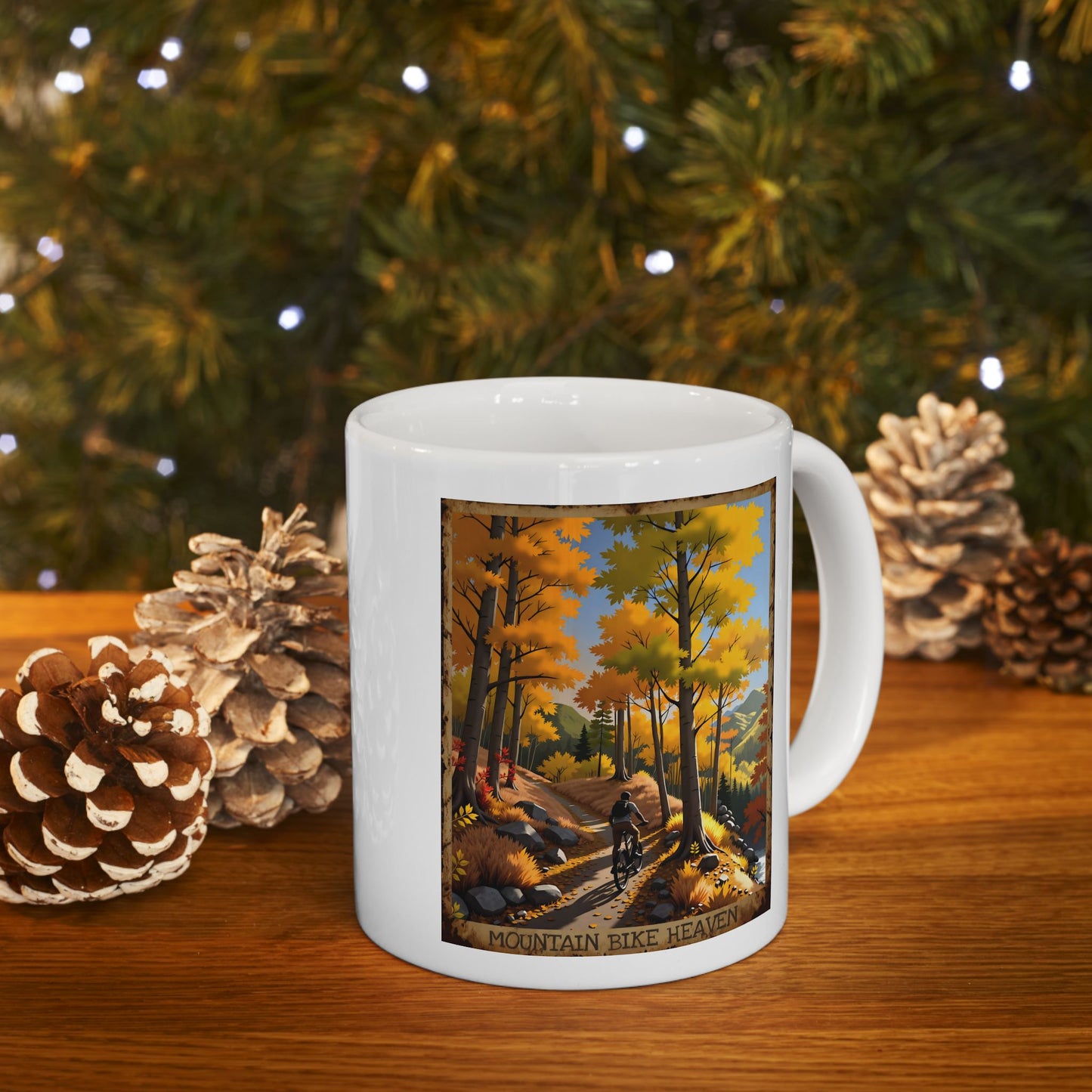 Mountain Bike Heaven Coffee Mug- 11 oz. or 15 oz.