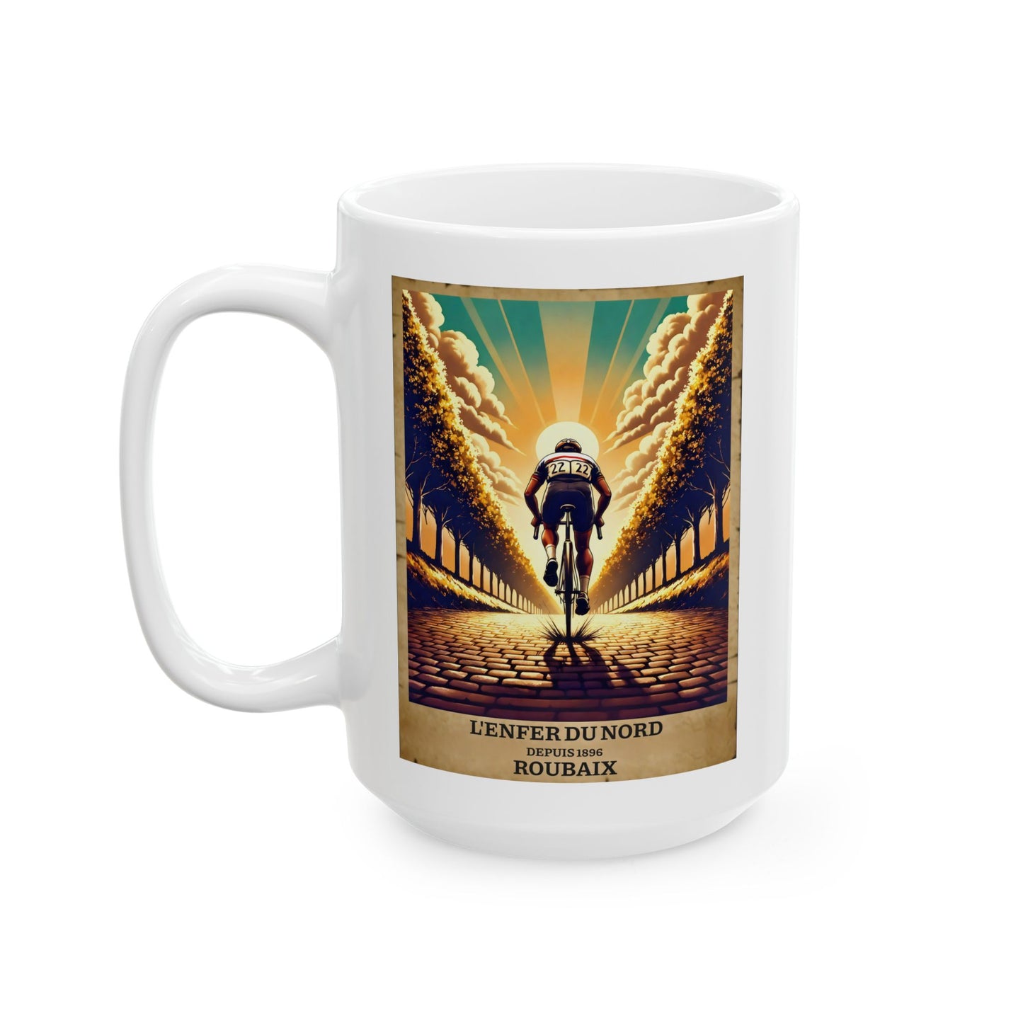 Paris-Roubaix L'Enfer du Nord Coffee Mug- 11 oz. or 15 oz.