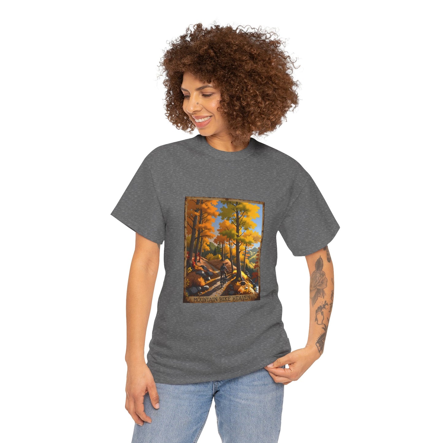 Mountain Bike Heaven T-Shirt - Unisex Classic Cotton T-Shirt