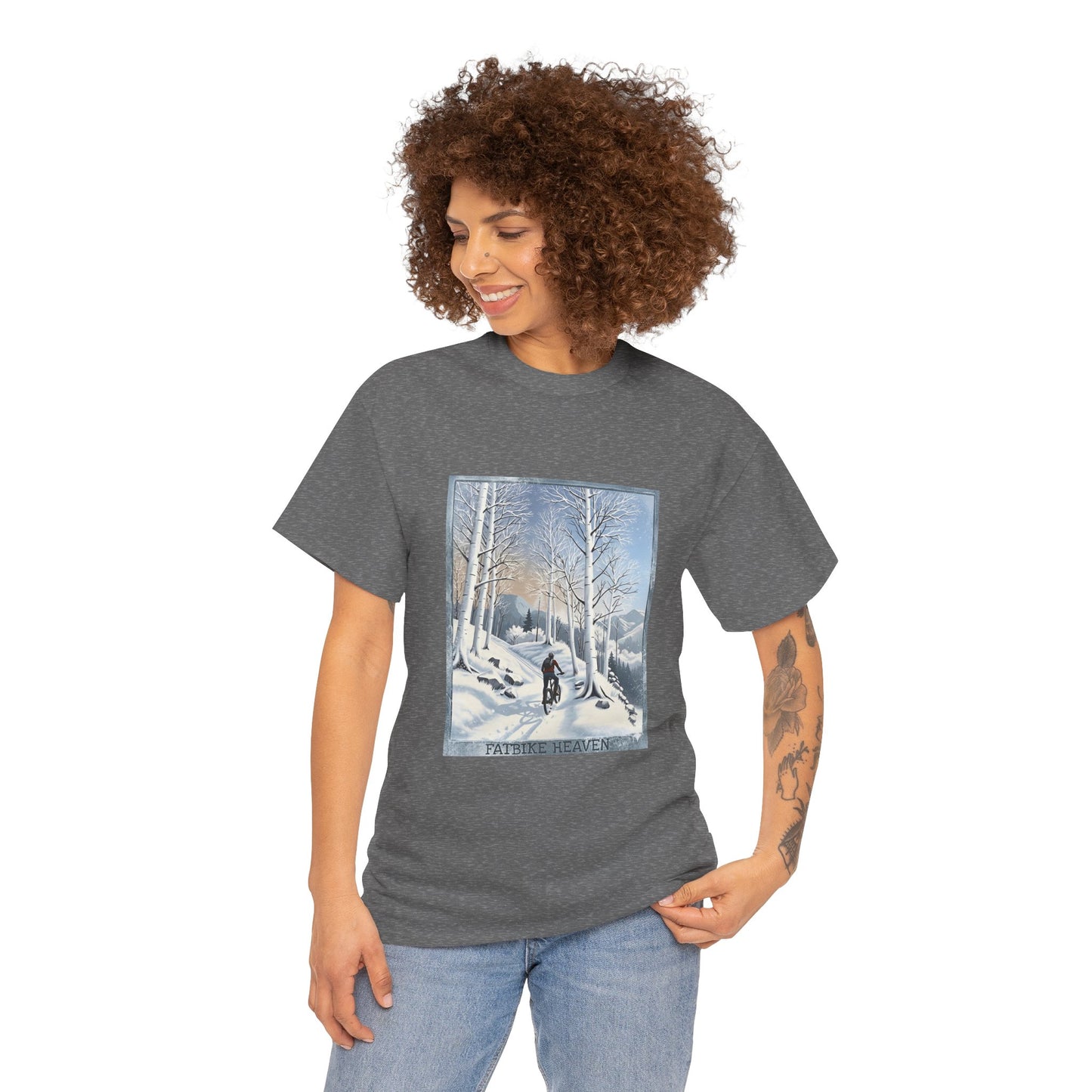 FatBike Heaven T-Shirt - Unisex Classic Cotton T-Shirt