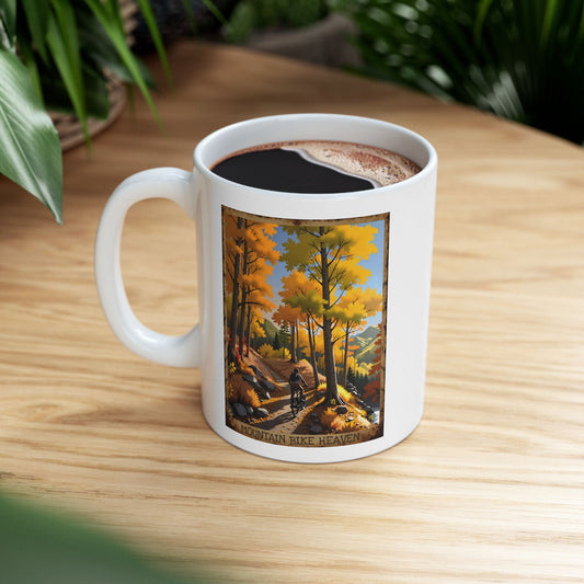 Mountain Bike Heaven Coffee Mug- 11 oz. or 15 oz.