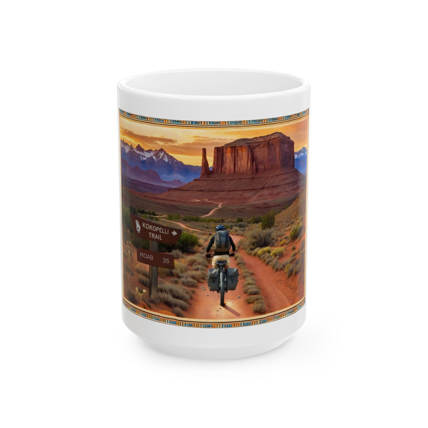 Kokopelli Trail Coffee Mug- 11 oz. or 15 oz.