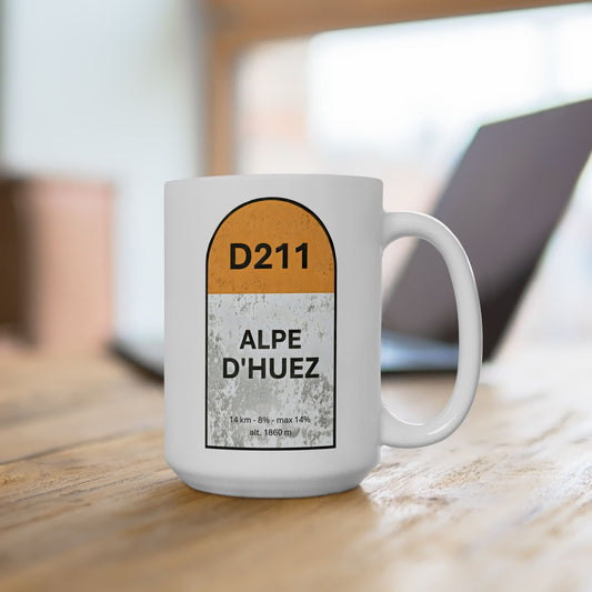Alpe d'Huez Borne Coffee Mug- 11 oz. or 15 oz.