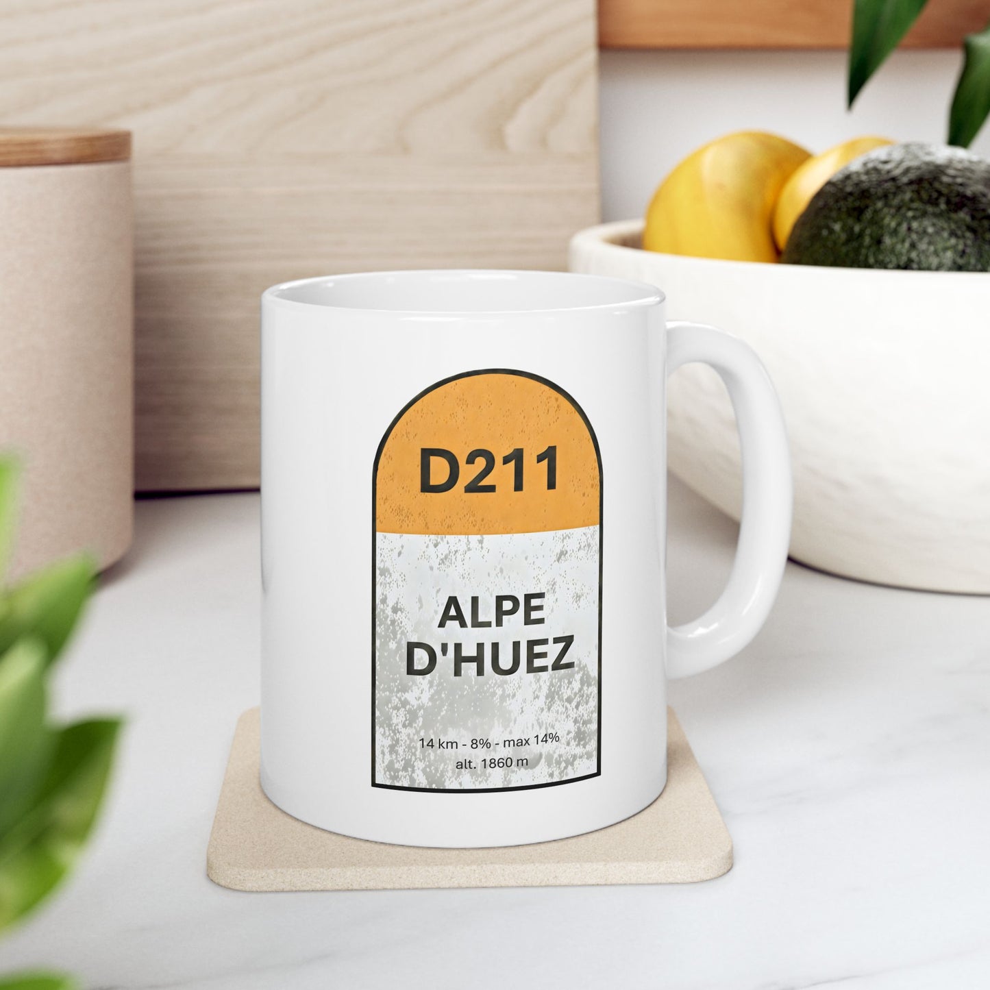 Alpe d'Huez Borne Coffee Mug- 11 oz. or 15 oz.
