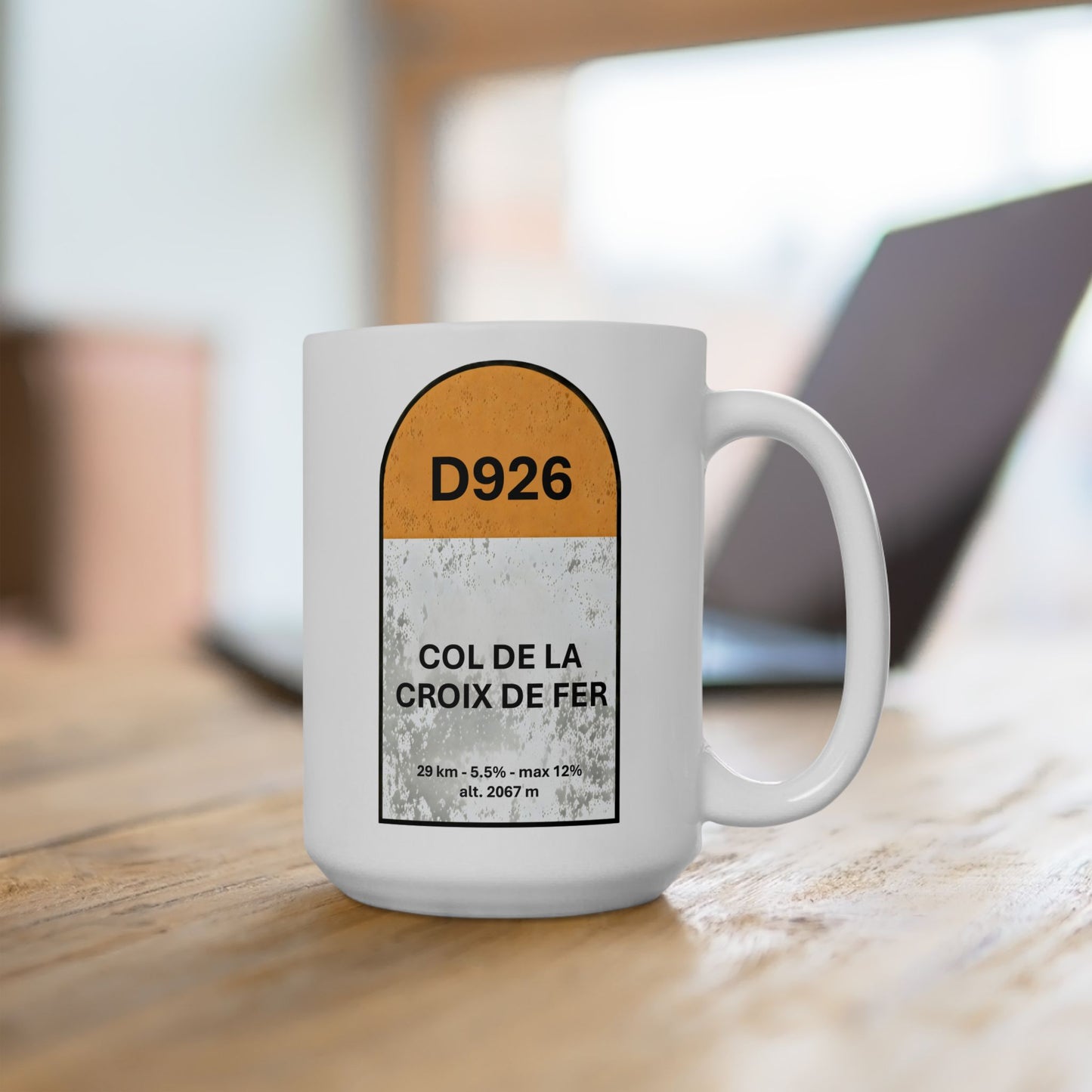 Col De La Croix De Fer Borne Coffee Mug- 11 oz. or 15 oz.