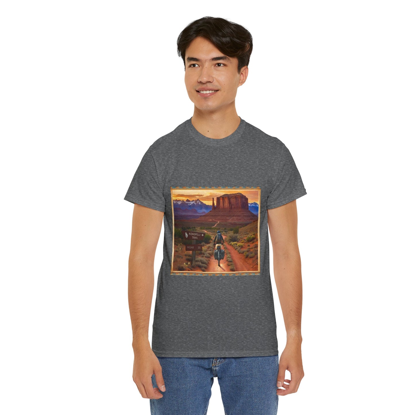 Kokopelli Trail T-Shirt - Unisex Classic Cotton T-Shirt