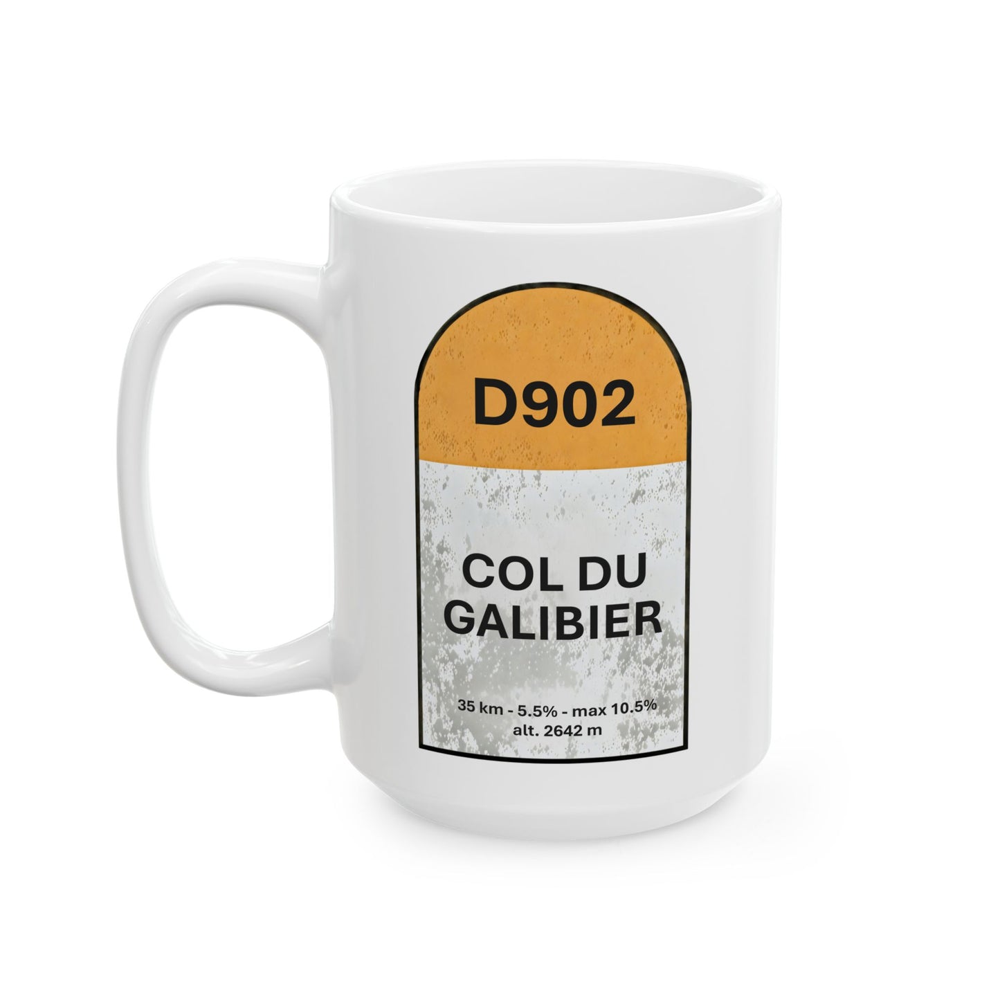 Col Du Galibier Borne Coffee Mug- 11 oz. or 15 oz.