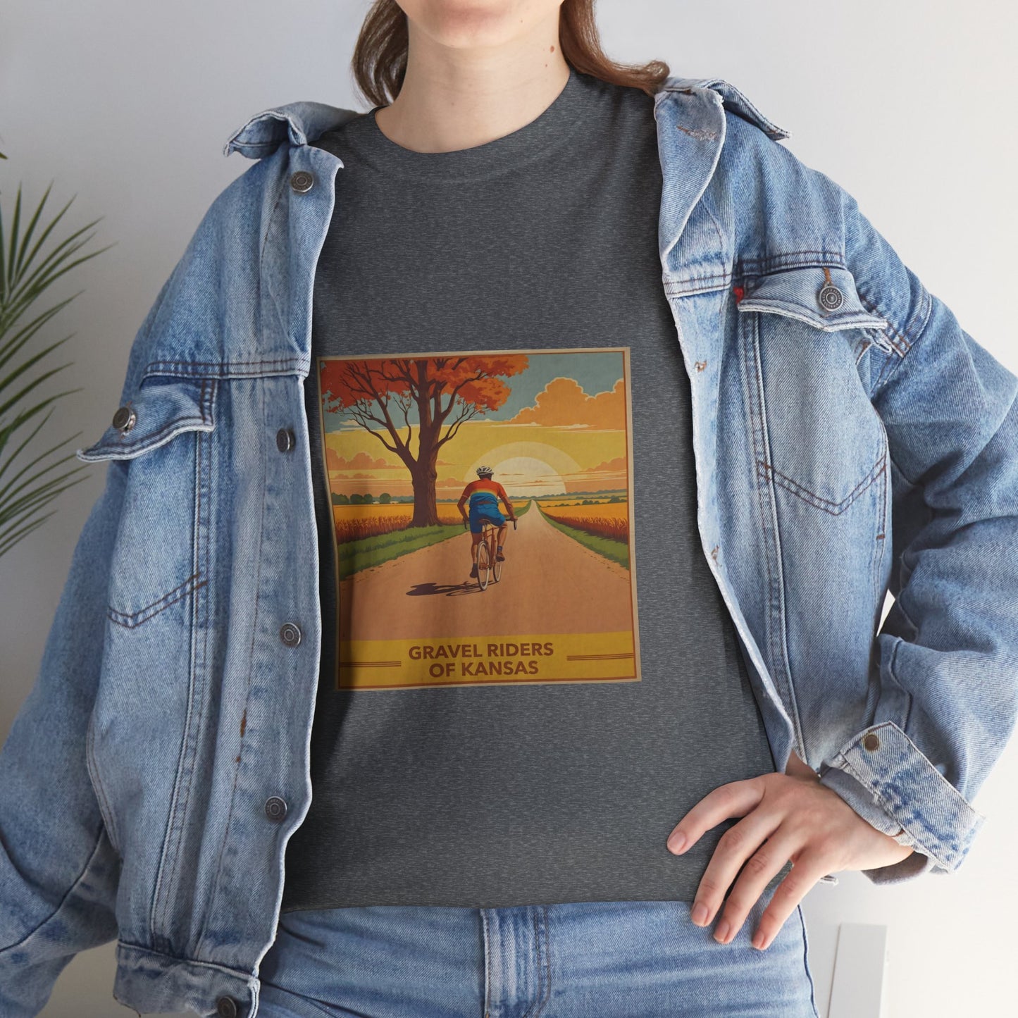 Gravel Riders of Kansas T-Shirt - Unisex Classic Cotton T-Shirt