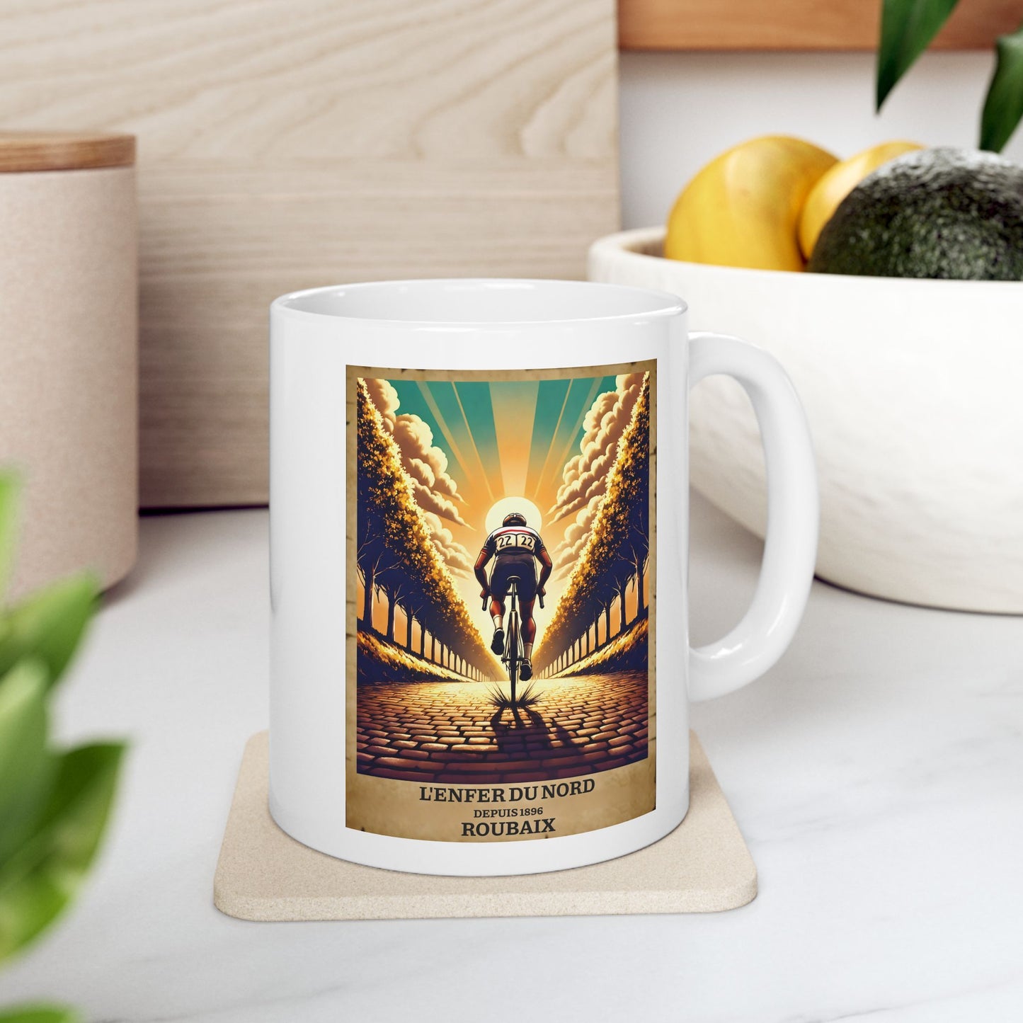 Paris-Roubaix L'Enfer du Nord Coffee Mug- 11 oz. or 15 oz.