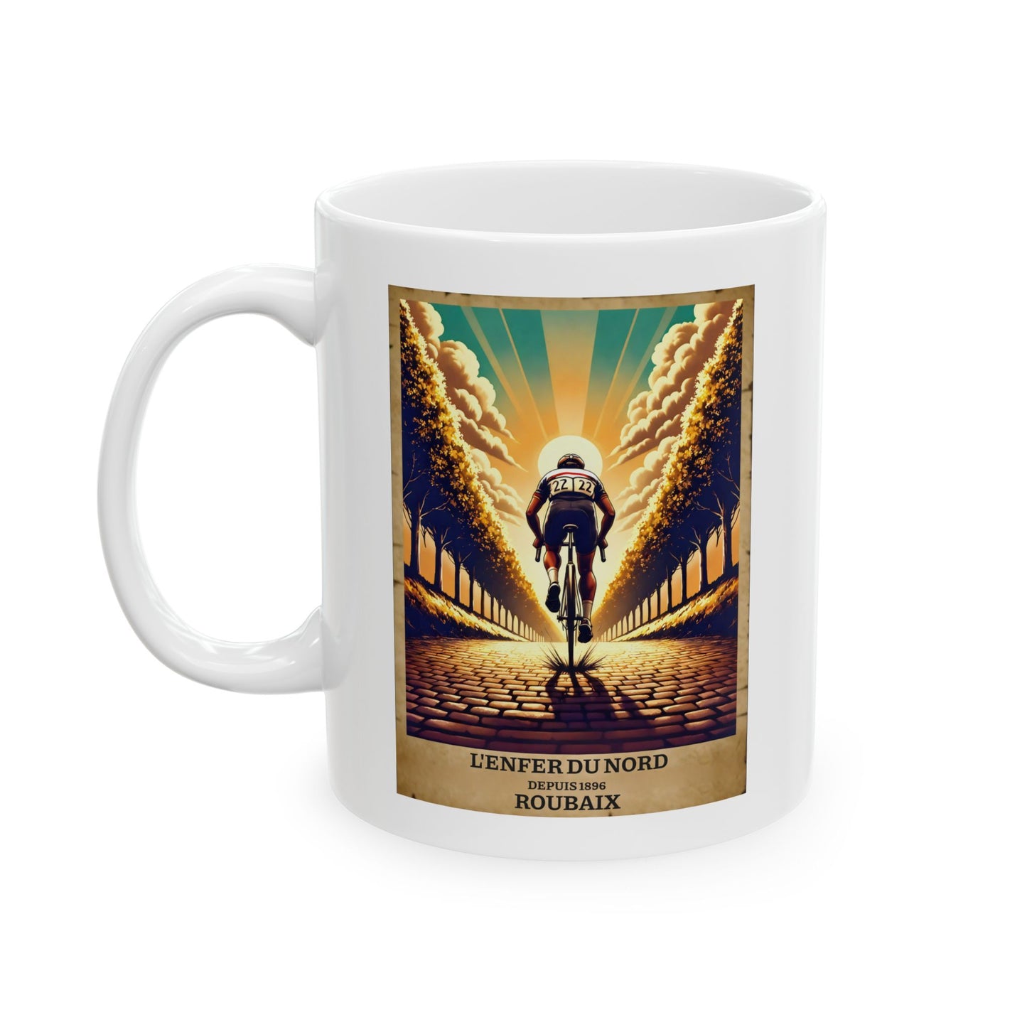Paris-Roubaix L'Enfer du Nord Coffee Mug- 11 oz. or 15 oz.