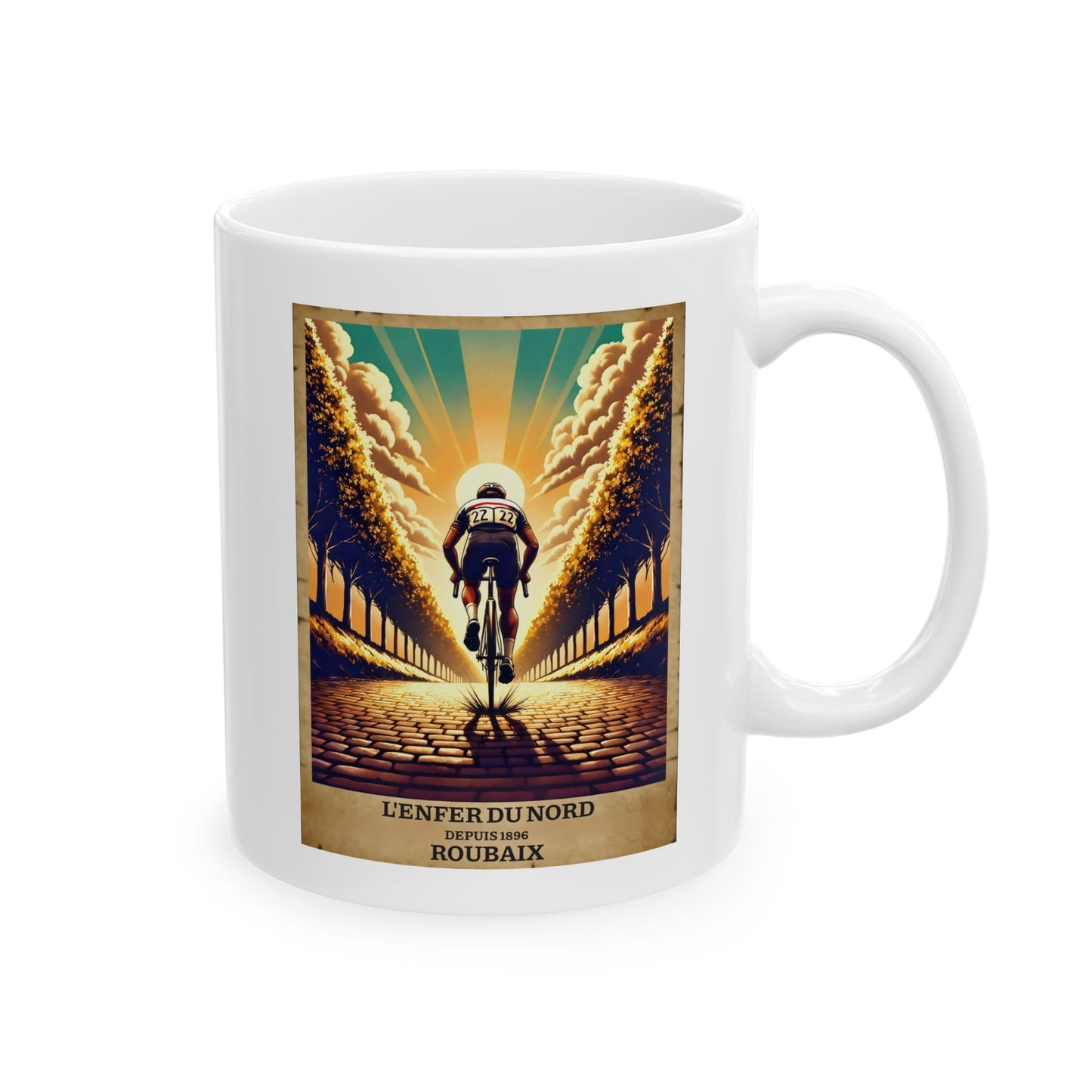 Paris-Roubaix L'Enfer du Nord Coffee Mug- 11 oz. or 15 oz.