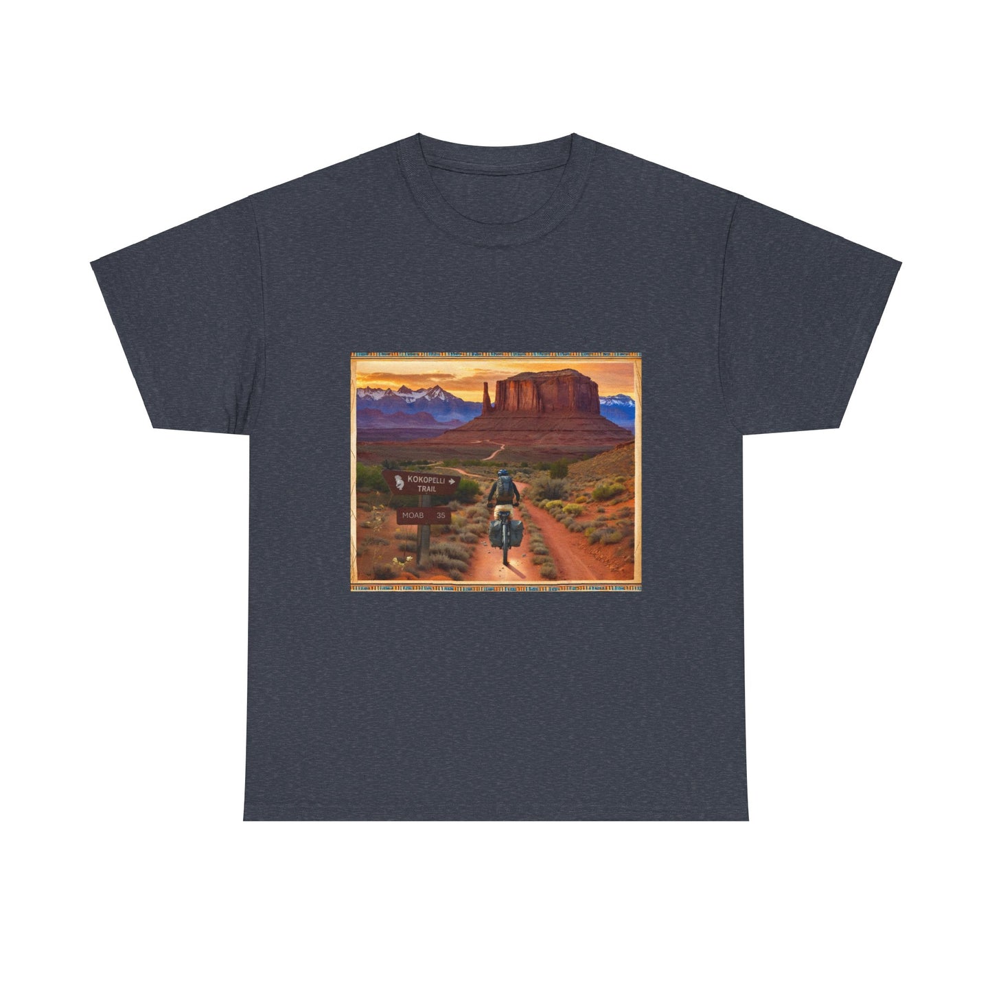 Kokopelli Trail T-Shirt - Unisex Classic Cotton T-Shirt